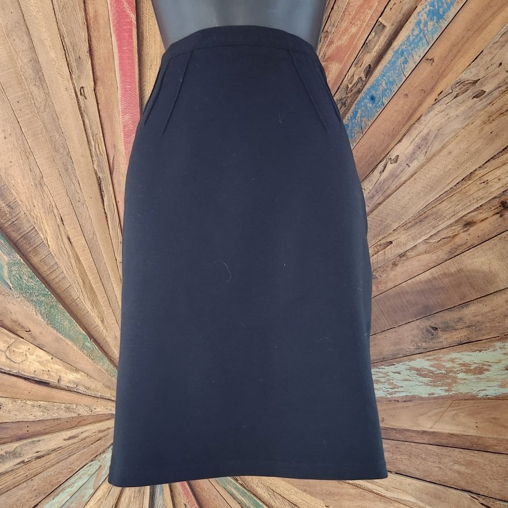 Vintage Salvatore Ferragamo heavy jersey pencil skirt Sz 40 US Sz S